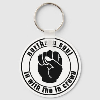 Northern Soul Patch In Crowd Keychain