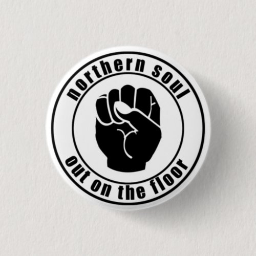 Northern Soul Patch Out On The Floor Button