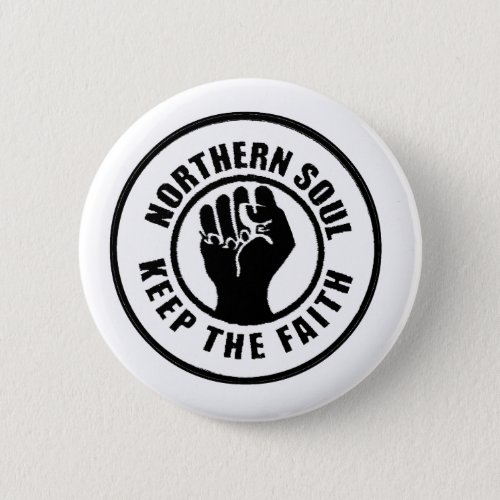 Northern Soul Pinback Button