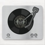 Northern Soul Vinyl On Turntable Mouse Pad at Zazzle