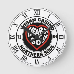 Northern soul Wigan Casino Round Clock