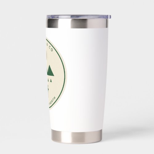 Northern Territory Moose Moon Badge | BOREAL & CO Insulated Tumbler