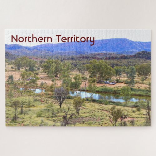 Northern Territory Two Mile camp site Jigsaw Puzzle