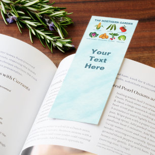 Northern Vegetable Garden Bookmarks
