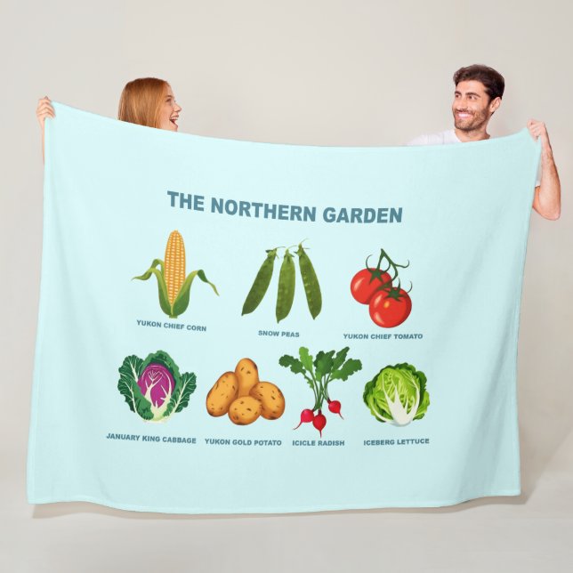 Northern Vegetable Garden Fleece Blanket (In Situ)