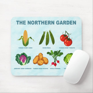 Northern Vegetable Garden Mouse Pad