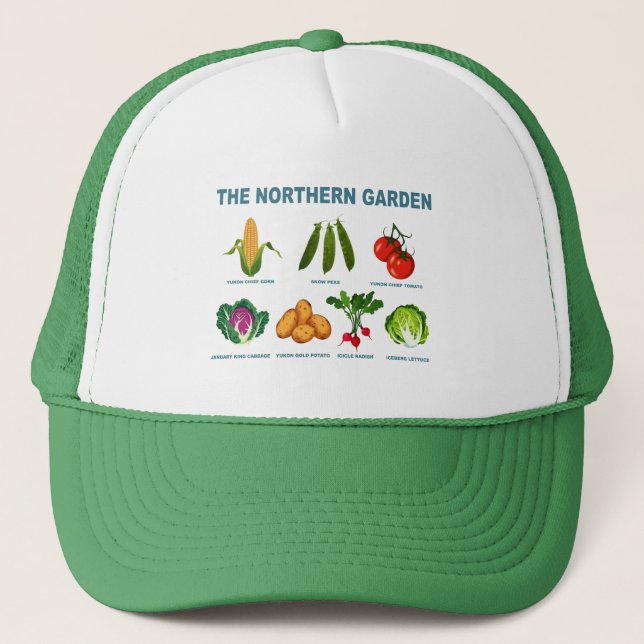 Northern Vegetable Garden Trucker Hat (Front)