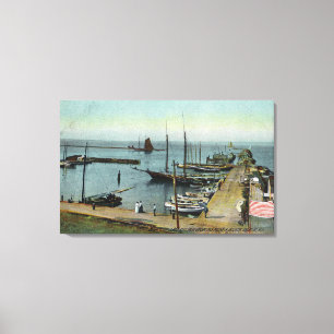 Northern View from East Harbor Canvas Print