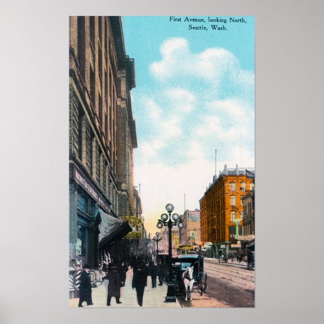 Northern View from First Avenue Poster (Front)