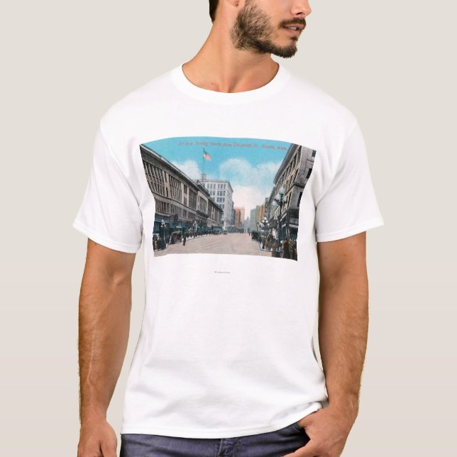 Northern View of 2nd Ave from University St T-Shirt (Front)