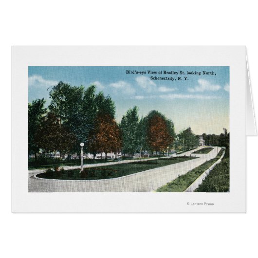 Northern View of Bradley Street Cards (Front Horizontal)