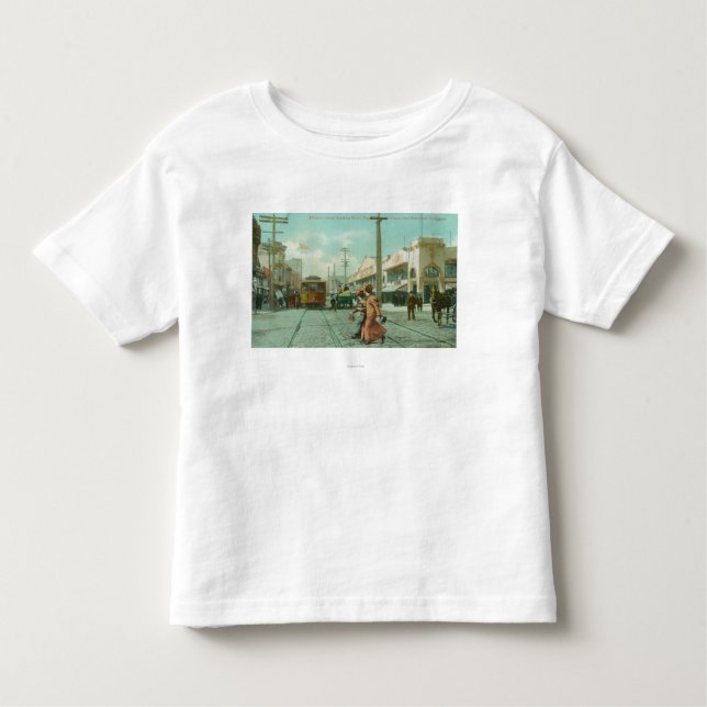 Northern View of Fillmore St from O'Farrell St Toddler T-shirt (Front)