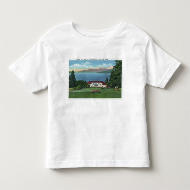 Northern View of Lake from Ft William Henry Toddler T-shirt (Front)