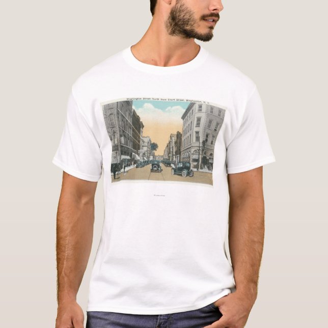 Northern View of Washington Street from Court T-Shirt (Front)