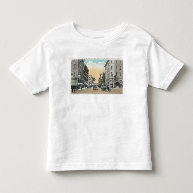 Northern View of Washington Street from Court Toddler T-shirt (Front)