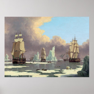 Northern Whale Fishery: "Swan" & "Isabella" Poster