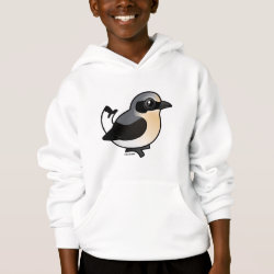 Northern Wheatear (adult) Girls' American Apparel Fine Jersey T-Shirt