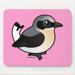 Northern Wheatear (adult) Mousepad