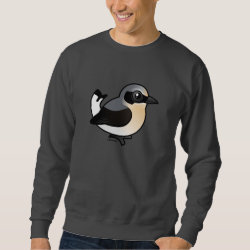 Northern Wheatear (adult) Men's Basic Sweatshirt