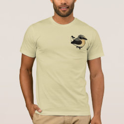 Northern Wheatear (adult) Men's Basic American Apparel T-Shirt