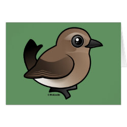 Northern Wheatear (juv) Greeting Card