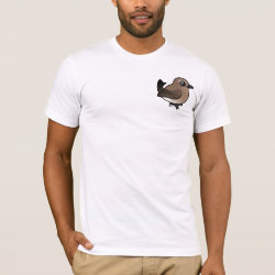 Northern Wheatear (juv) Men's Basic American Apparel T-Shirt