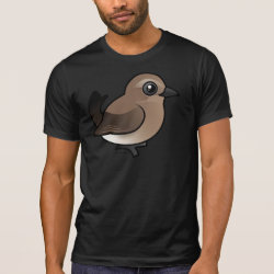 Northern Wheatear (juv) Men's Alternative Apparel Basic Crew Neck T-Shirt