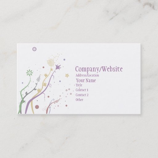 Customizable Northern Wind Business Card