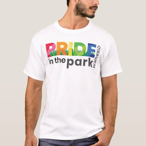 Northfield Pride in the Park Logo T_Shirt
