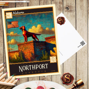 Northport, Alabama Vintage Postcard