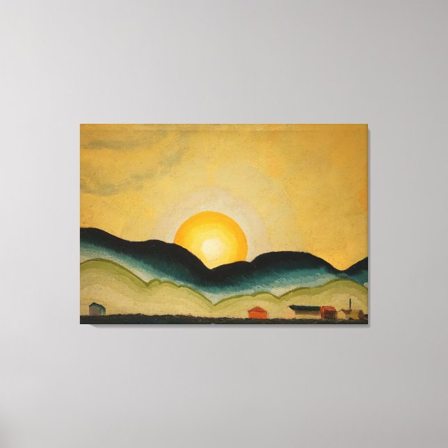 Northport Harbor (1929) Arthur Dove  Canvas Print (Front)