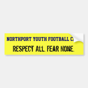 Northport Youth Football Club Bumper Sticker