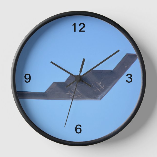 Northrop Grumman B-2 Spirit Clock (Front)