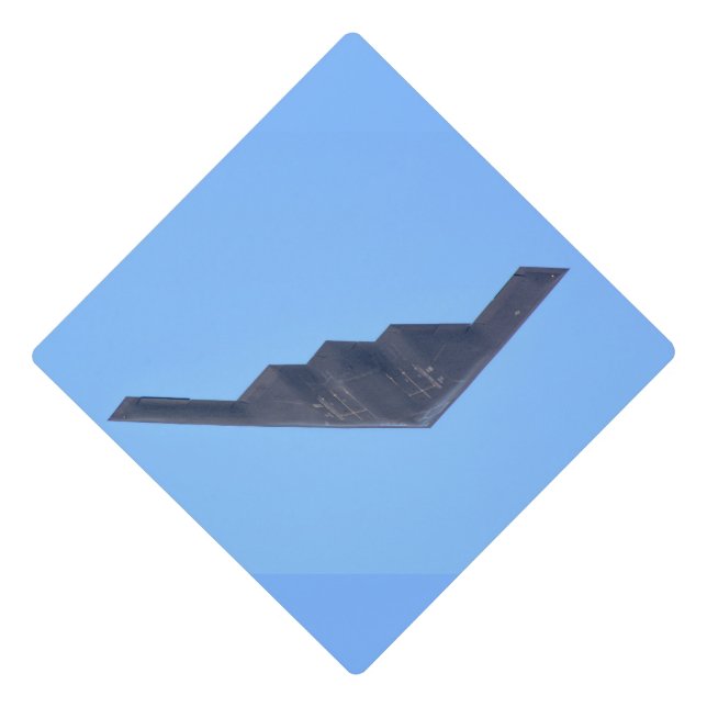 Northrop Grumman B-2 Spirit Graduation Cap Topper (Front)