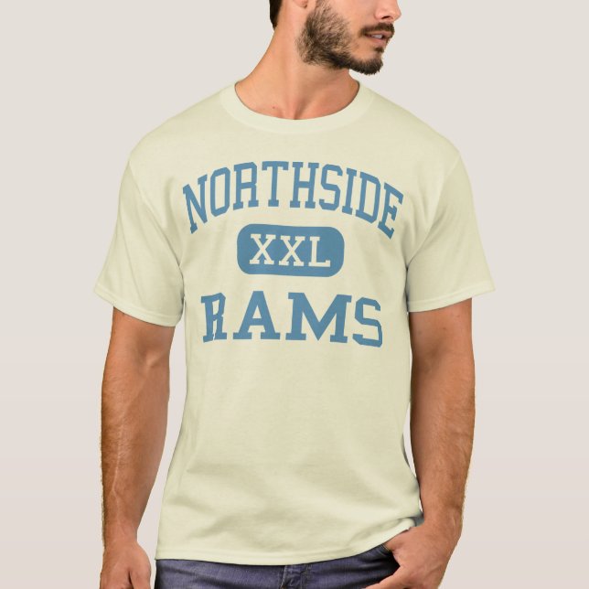 Northside - Rams - High School - Northport Alabama T-Shirt (Front)