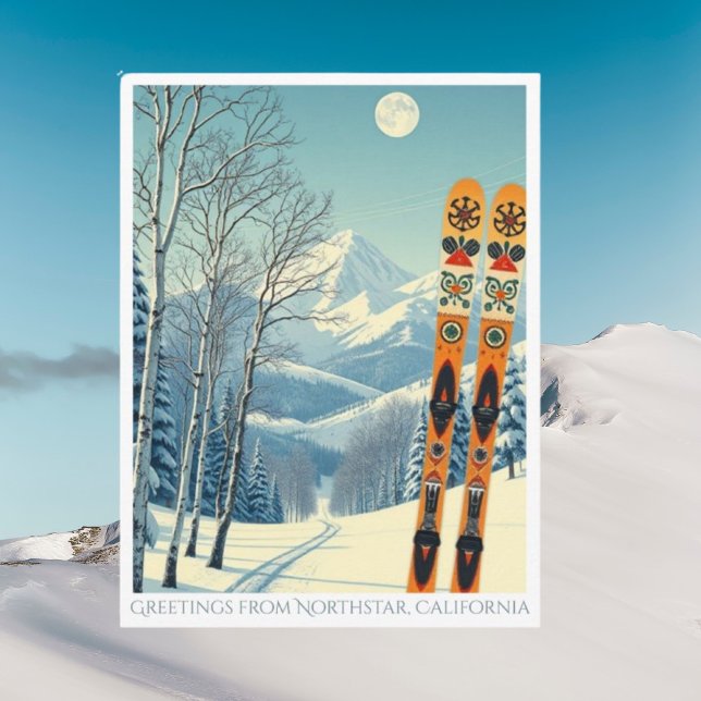 Northstar California ski vacation Postcard (Creator Uploaded)