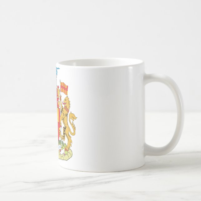 Northumberland Coat of Arms Coffee Mug (Right)