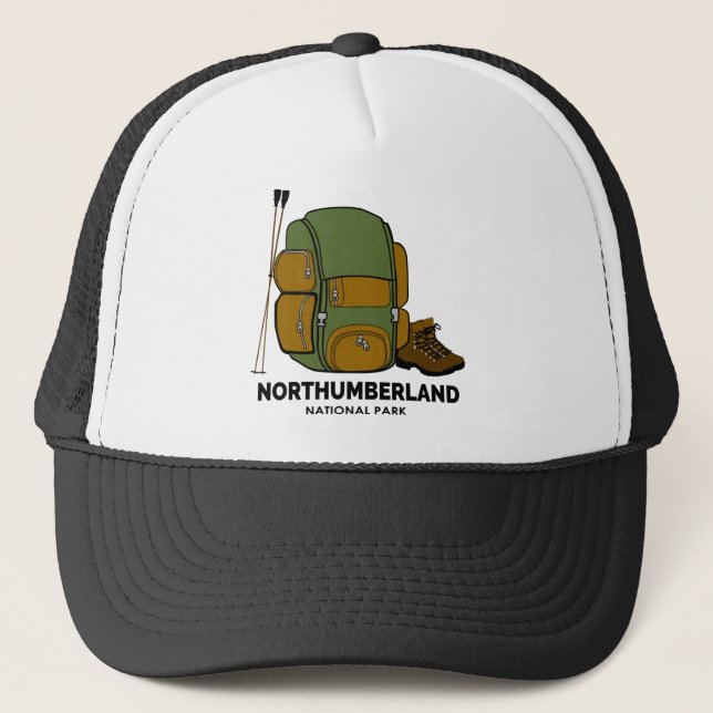 Northumberland National Park Backpack Trucker Hat (Front)