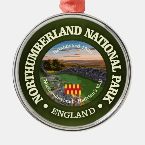Northumberland National Park England Metal Ornament
