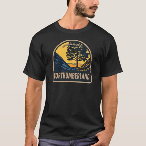 Northumberland National Park England Vintage T_Shirt