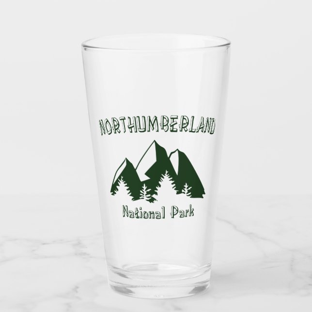 Northumberland National Park Glass (Front)
