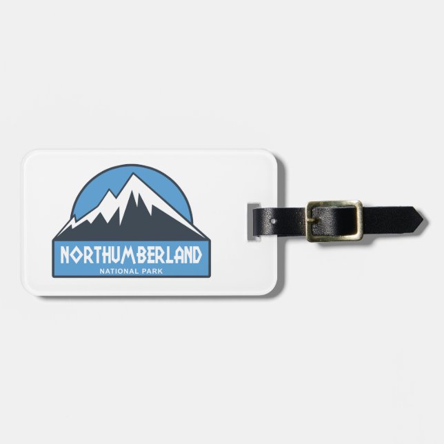 Northumberland National Park Luggage Tag (Front Horizontal)