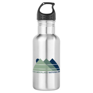 Northumberland National Park Mountain Sun Stainless Steel Water Bottle