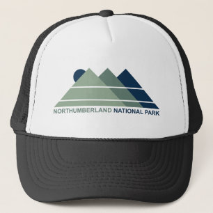Northumberland National Park Mountain Sun Trucker Hat
