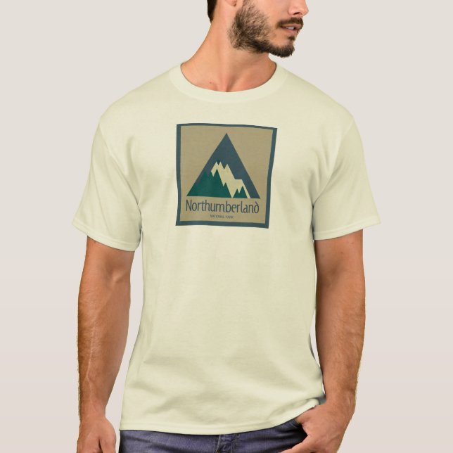 Northumberland National Park Rustic T-Shirt (Front)