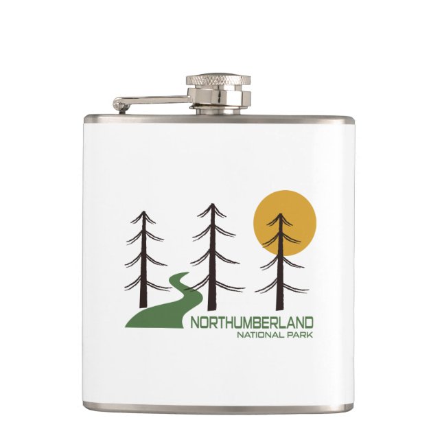Northumberland National Park Trail Flask (Front)