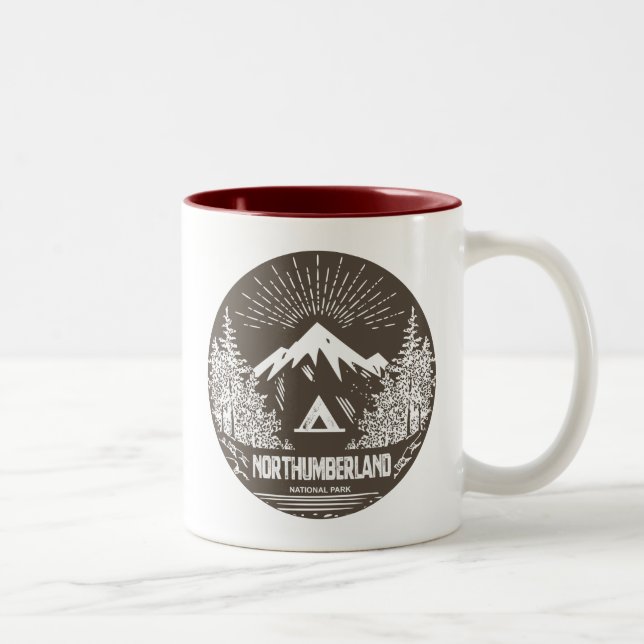 Northumberland National Park Two-Tone Coffee Mug (Right)