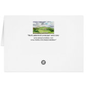 Northumberland Watercolor Landscape (Back Horizontal)