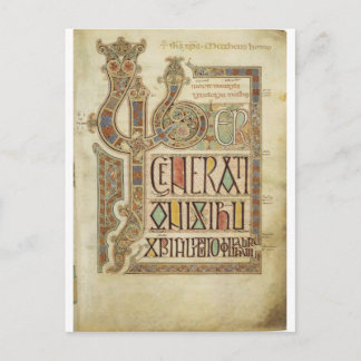 NORTHUMBRIA ANGLO SAXON POSTCARD