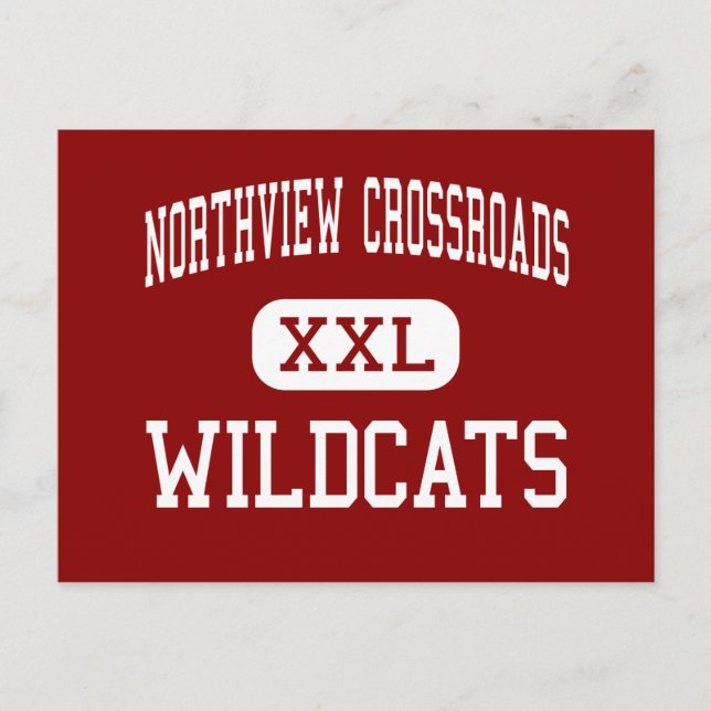 Northview Crossroads - Wildcats - Grand Rapids Postcard (Front)